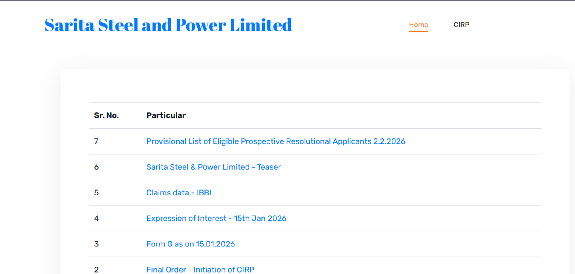 Sarita Steel & Power Screenshot